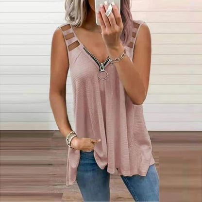 Izabela – Letni Top z Zamkiem Dla Kobiet